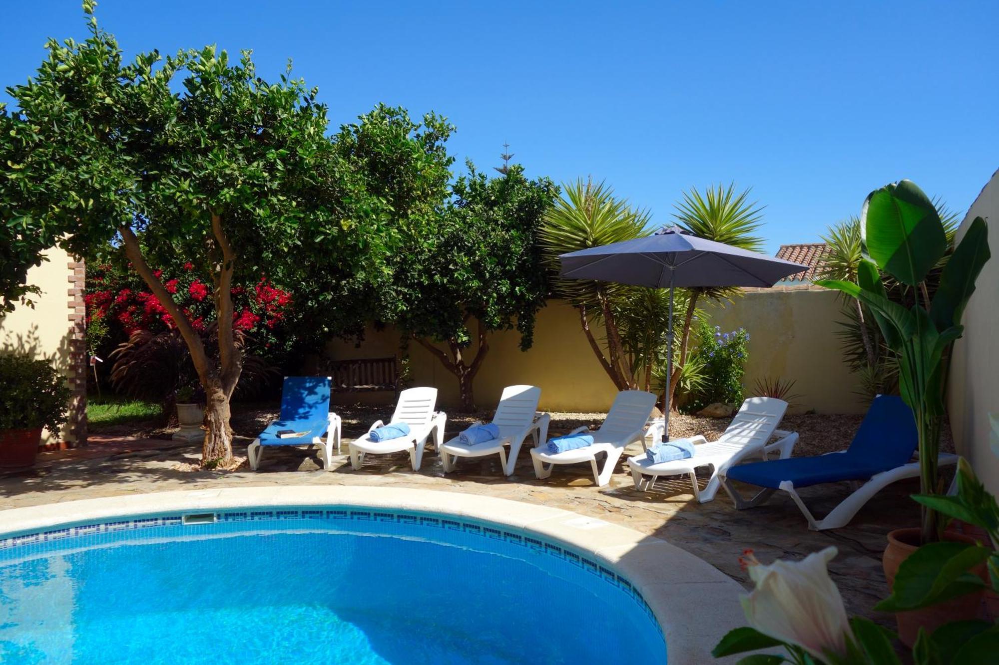 Casa Limon - Ferienhaus - Pool - Klimaanlage - W-Lan Chiclana de la Frontera Exterior photo